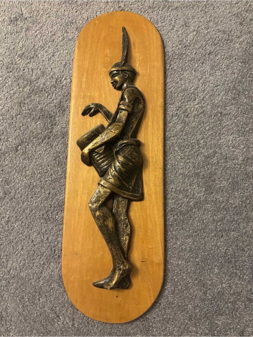Wooden Wall Art Decor, 24.5 Inches